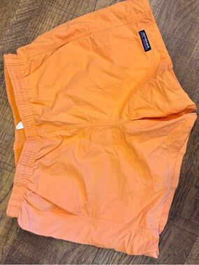 Patagonia Women’s Athletic Shorts — Orange